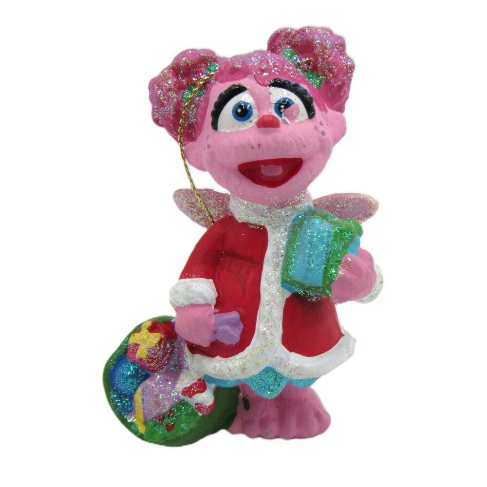 Hallmark Sesame Street Abby Holiday Christmas Tree Hanging Ornament READ